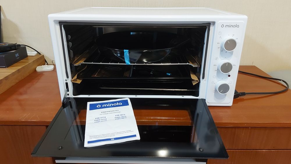 Духовка електрична Minola FOEV 4815 WH  піч електрична