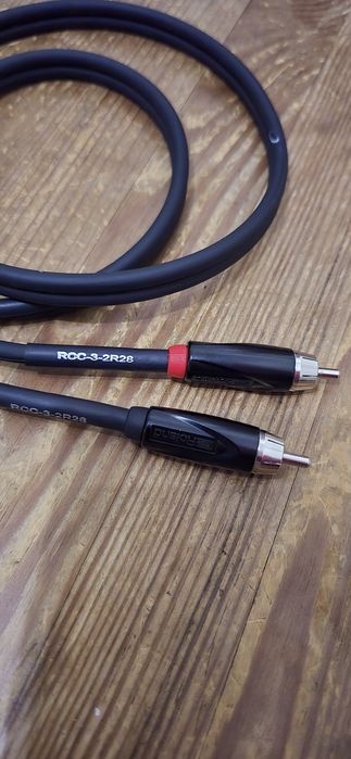 Roland RCC-3-2R28 cabo áudio jack duplo mono