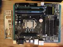 Płyta główna Gigabyte B85M-D3H, Xeon E3 1270 V3, 16 Gb RAM