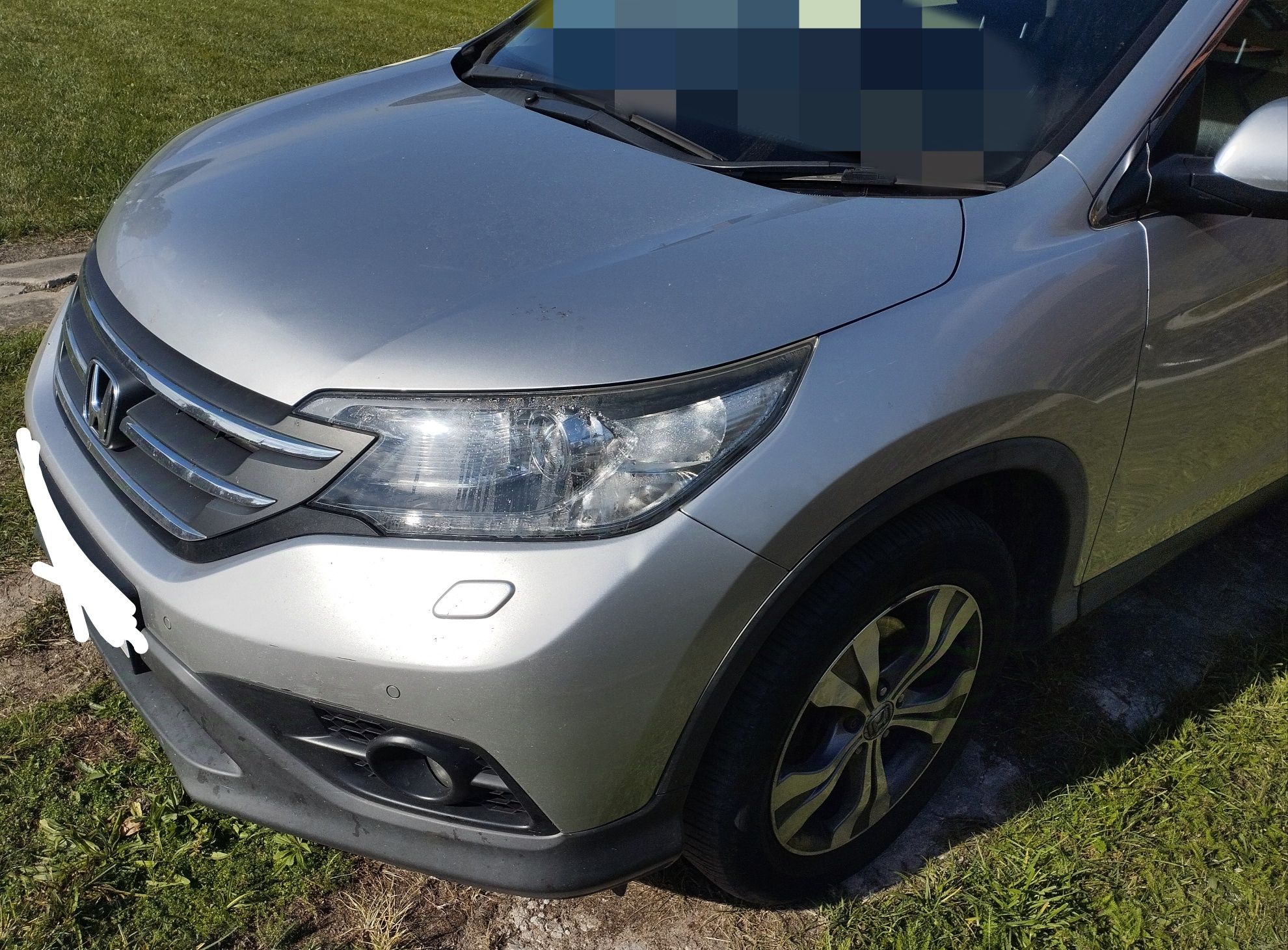 Honda CR-V IV przód maska błotnik prawy