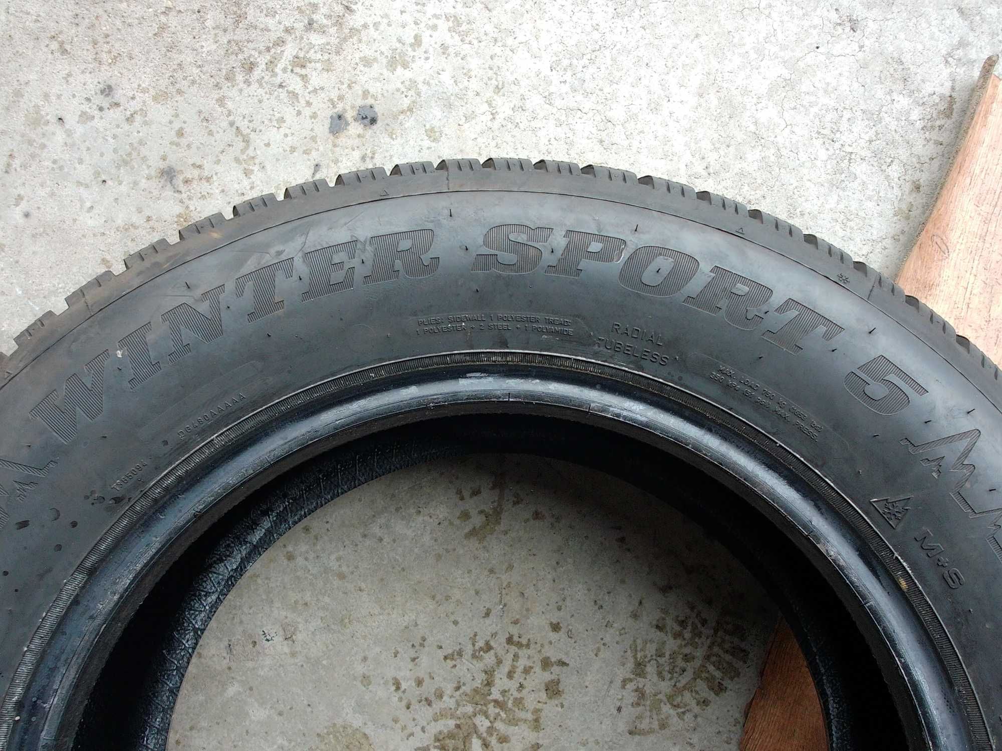 Dunlop Winter Sport 5 215/60/16 98H ładne
