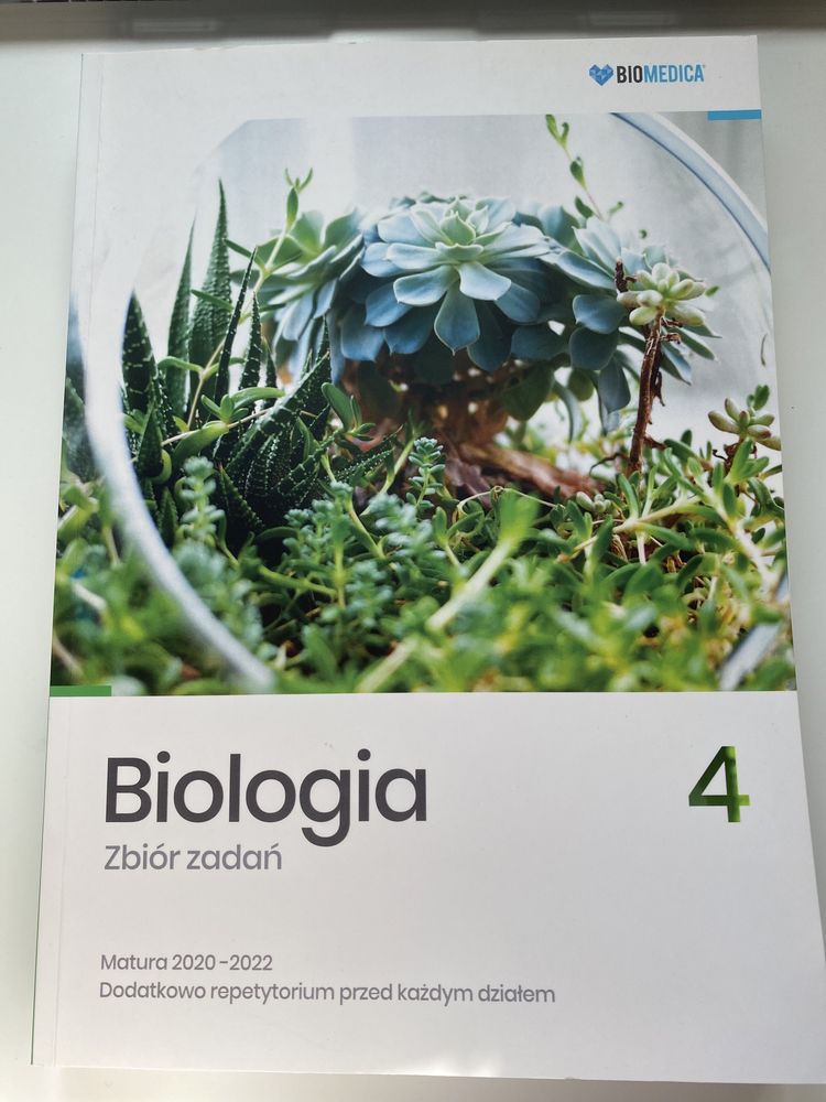 Biologia 4 zbiór zadań BIOMEDICA