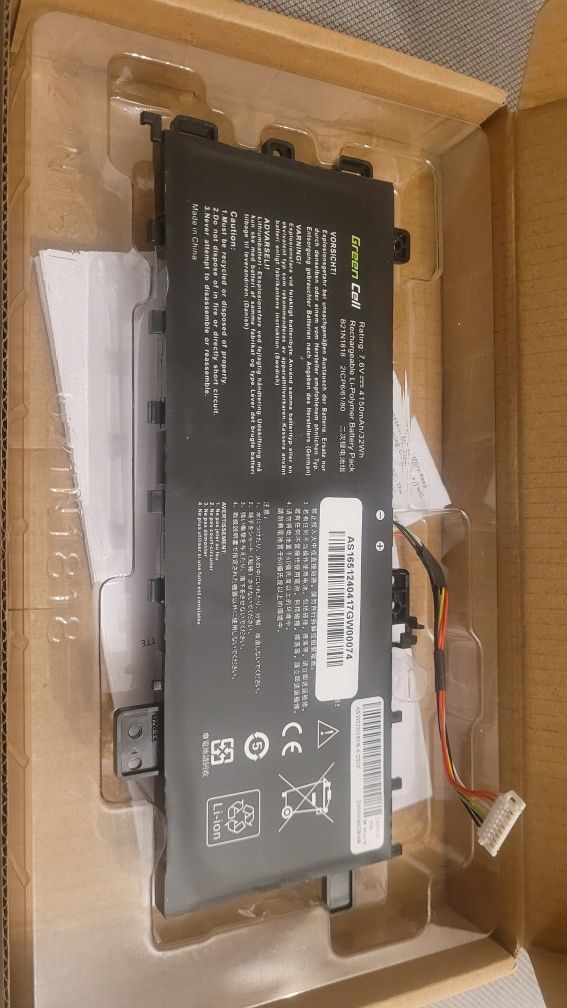 Nowa bateria do laptopów Asus