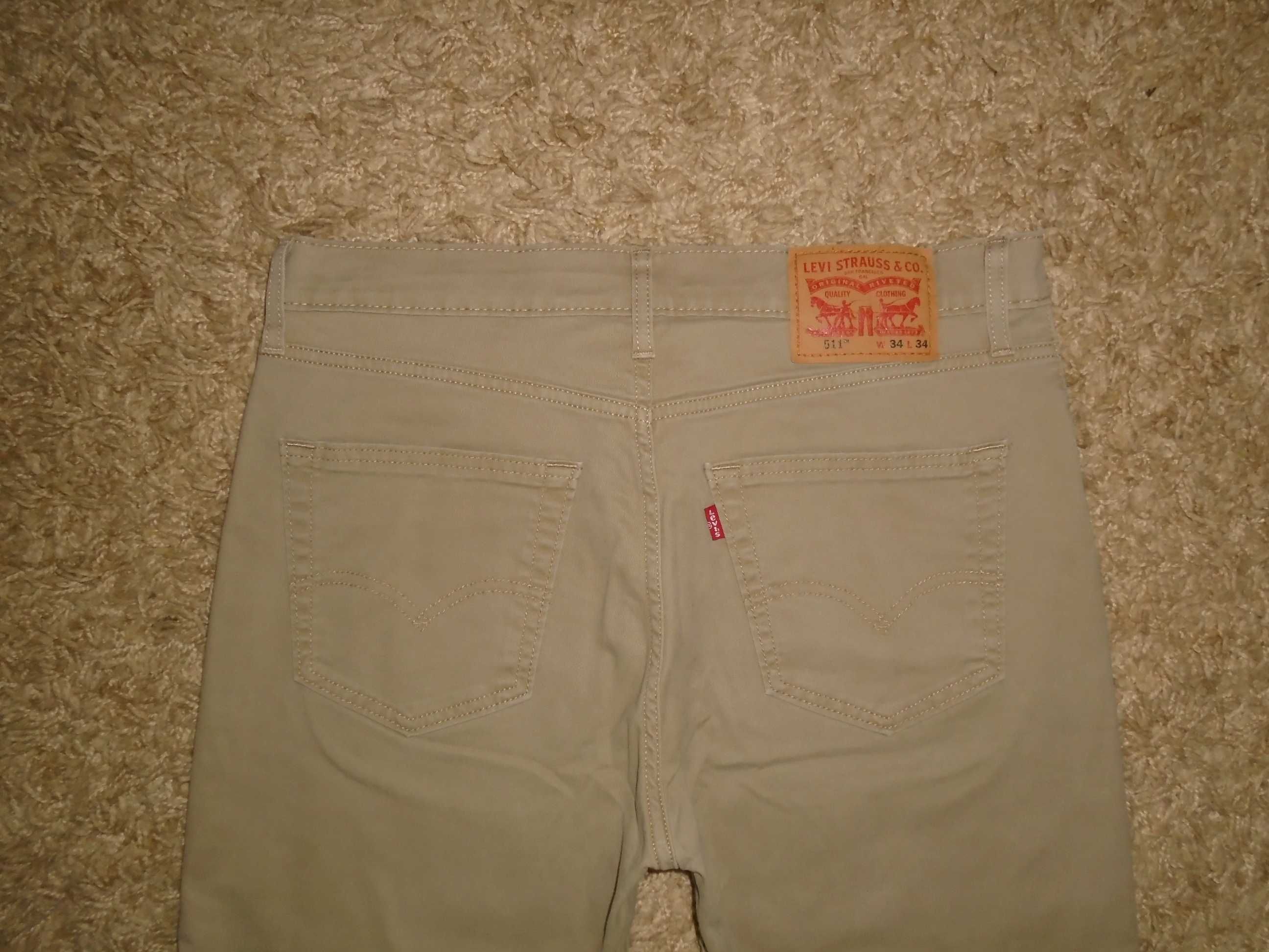 Джинсы Levis 511 USA W34 L34