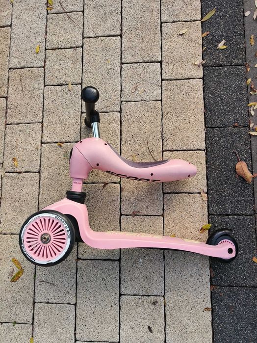 Scoot and ride hulajnoga jeździk 2w1 różowa Warszawa stan bardzo dobry