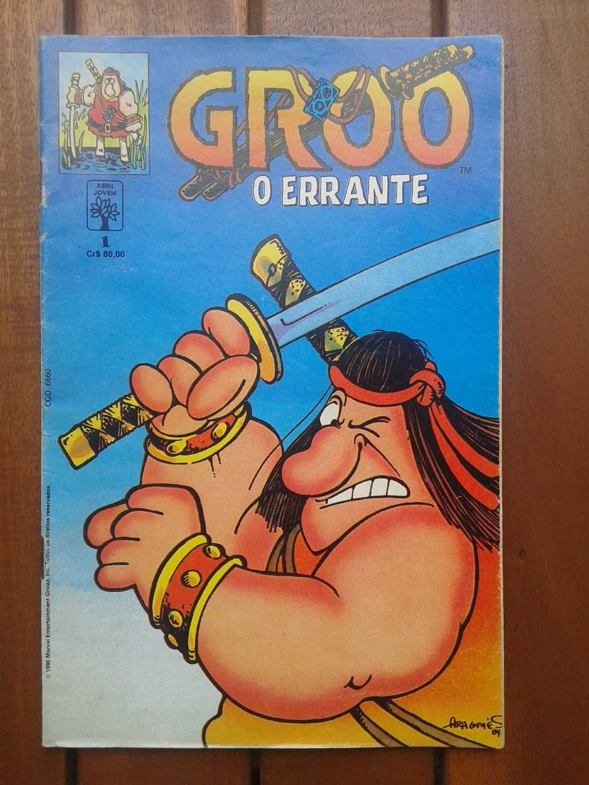 Banda desenhada Groo, o Errante (Raro!)