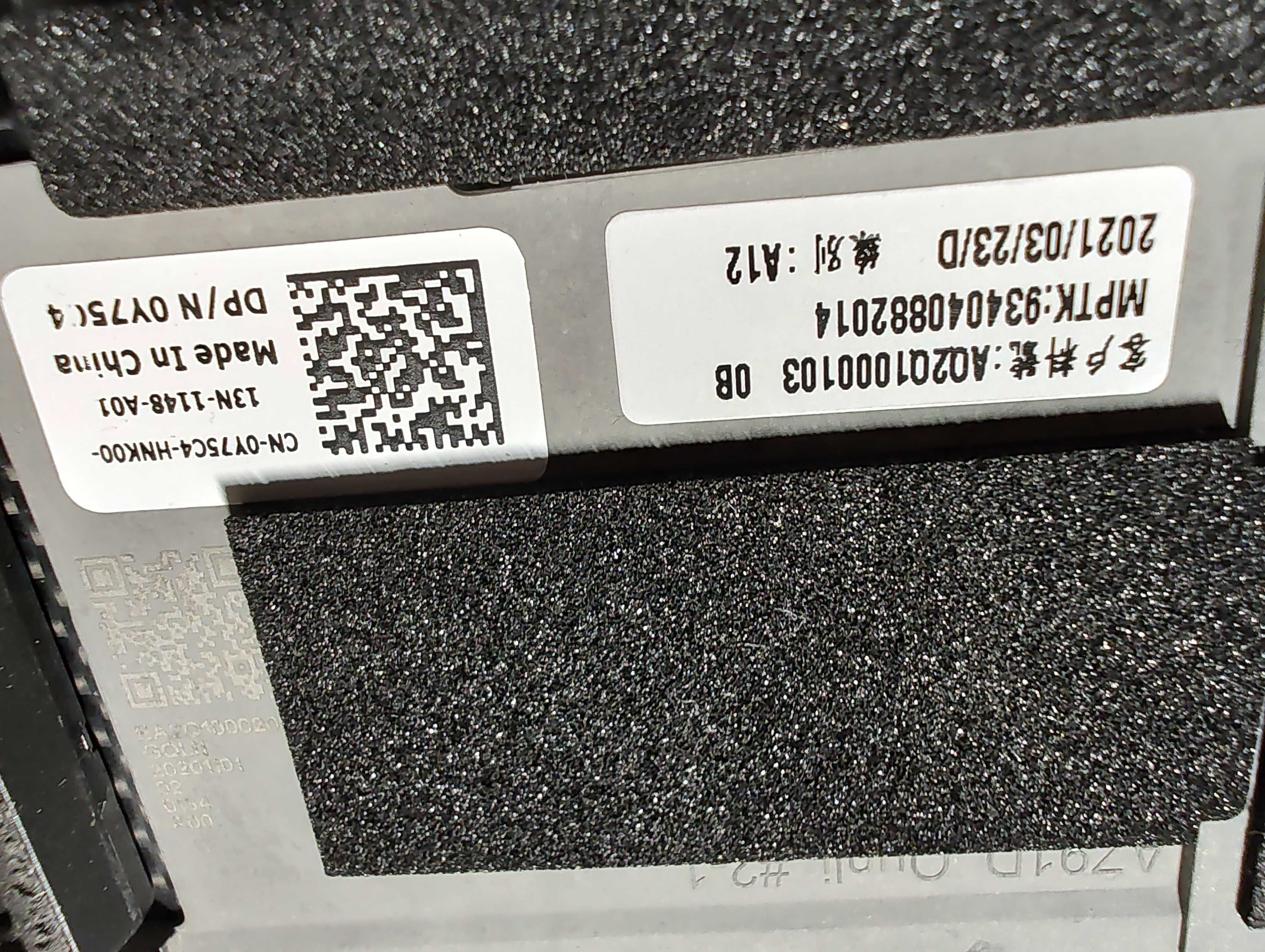 Корпус топкейс, палмрест для ноутбука Dell XPS 13 9310