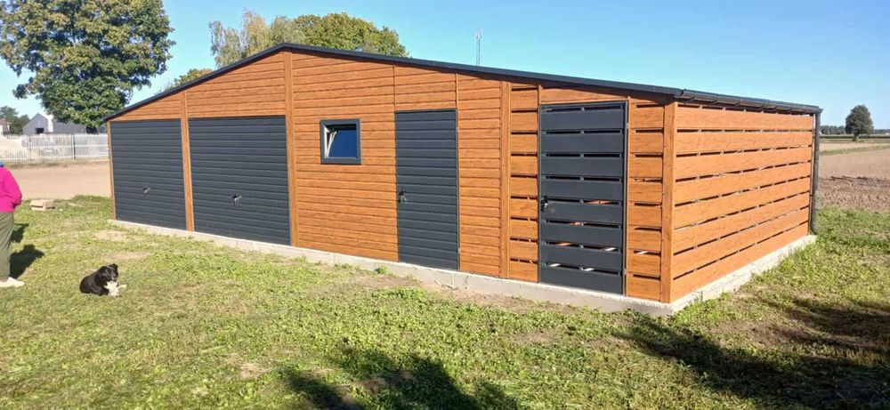 Garaż blaszany 12x6 Ostrołeka