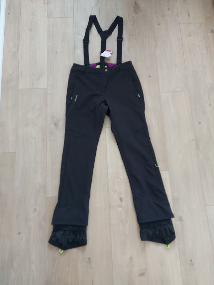 Spodnie trekkingowe damskie Quechua w rozmiarze L Nowe