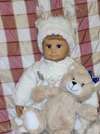 Гарний подарунок дівчинці лялечка кукла велика р.55см , ціна 500грн.