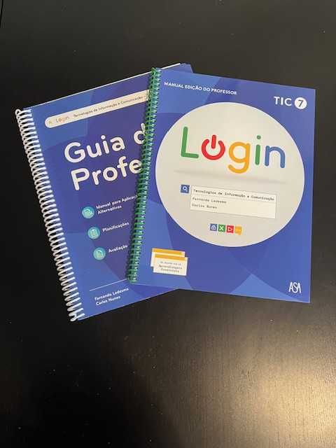 Conjunto Pedagógico - Tec. de Infor. e Com. - 7º Ano  - "Login 7"