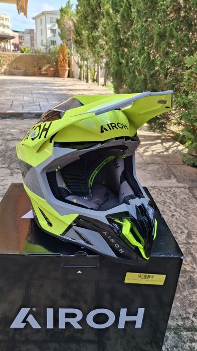 Шолом кросовий Airoh шлем мотокросс эндуро kovi geon ендуро мотокрос