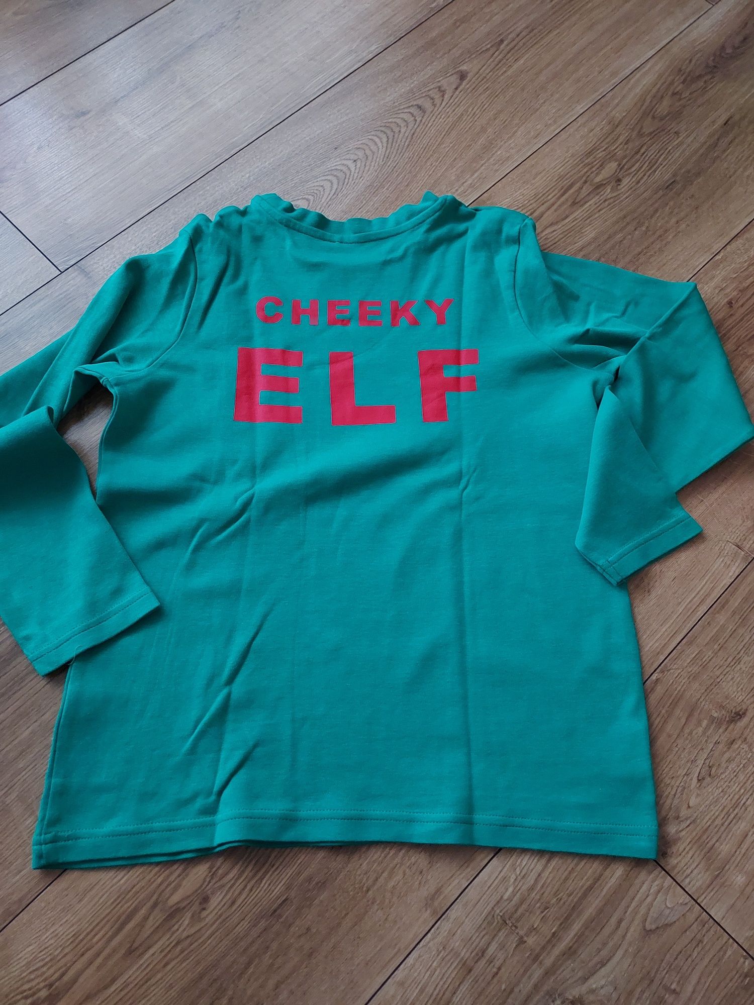 Bluzka z motywem świątecznym, elf