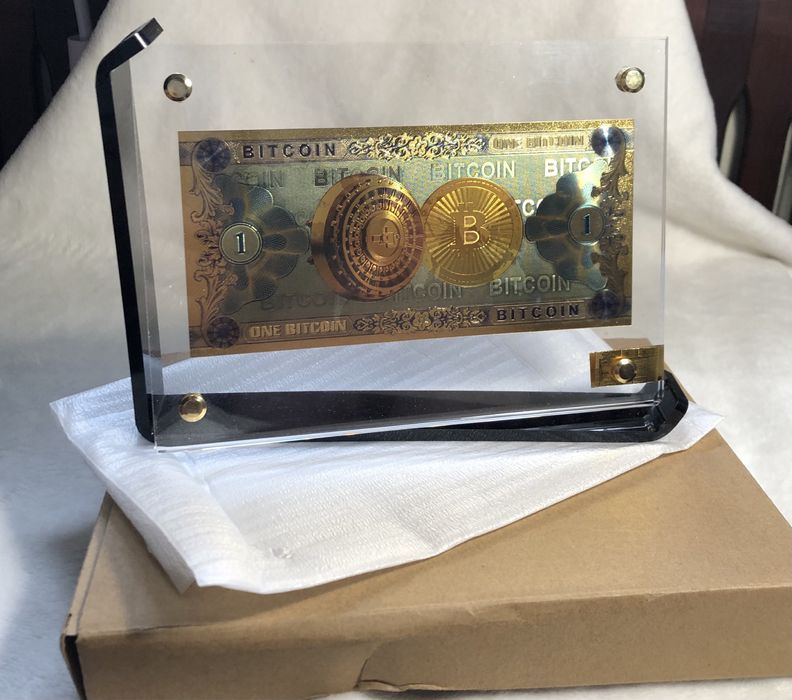 Биткойн подарочный