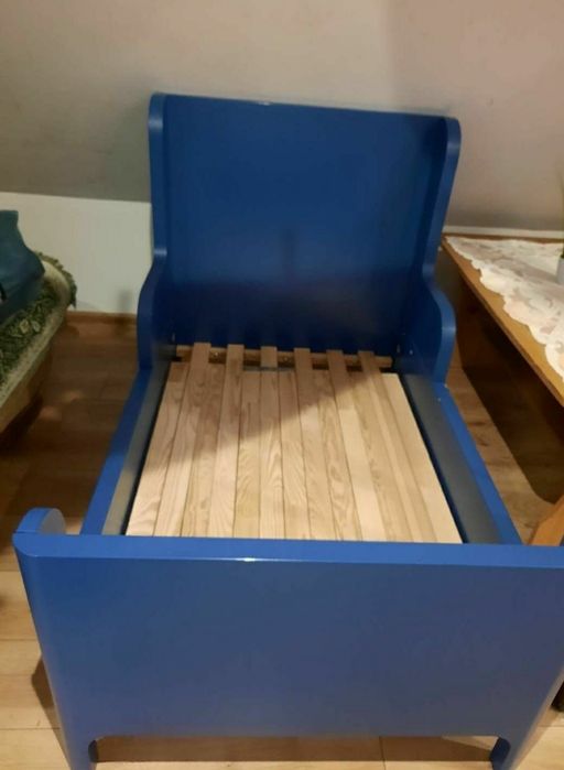 Łóżko Ikea, rozsuwana rama model Busunge