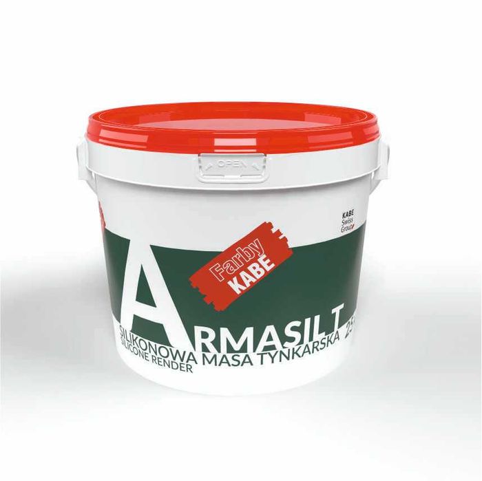 Tynk Silikonowy Kabe Armasil 1,5mm baranek 25kg