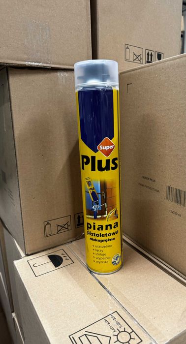 30x Pianka Super Plus Wielosez. Pistoletowa 750ml + Pistolet Gratis