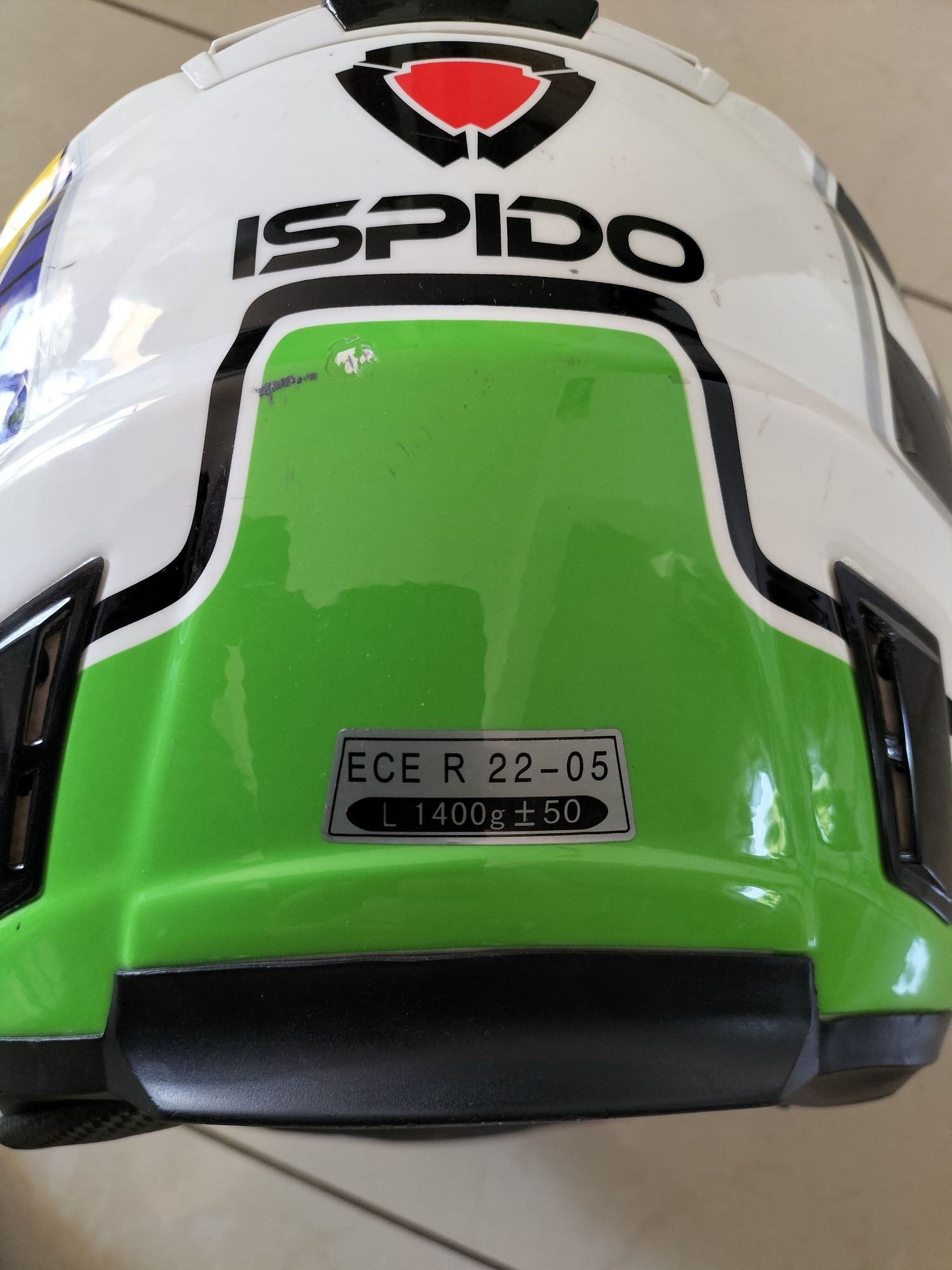 Kask motocyklowy Ispido ECE