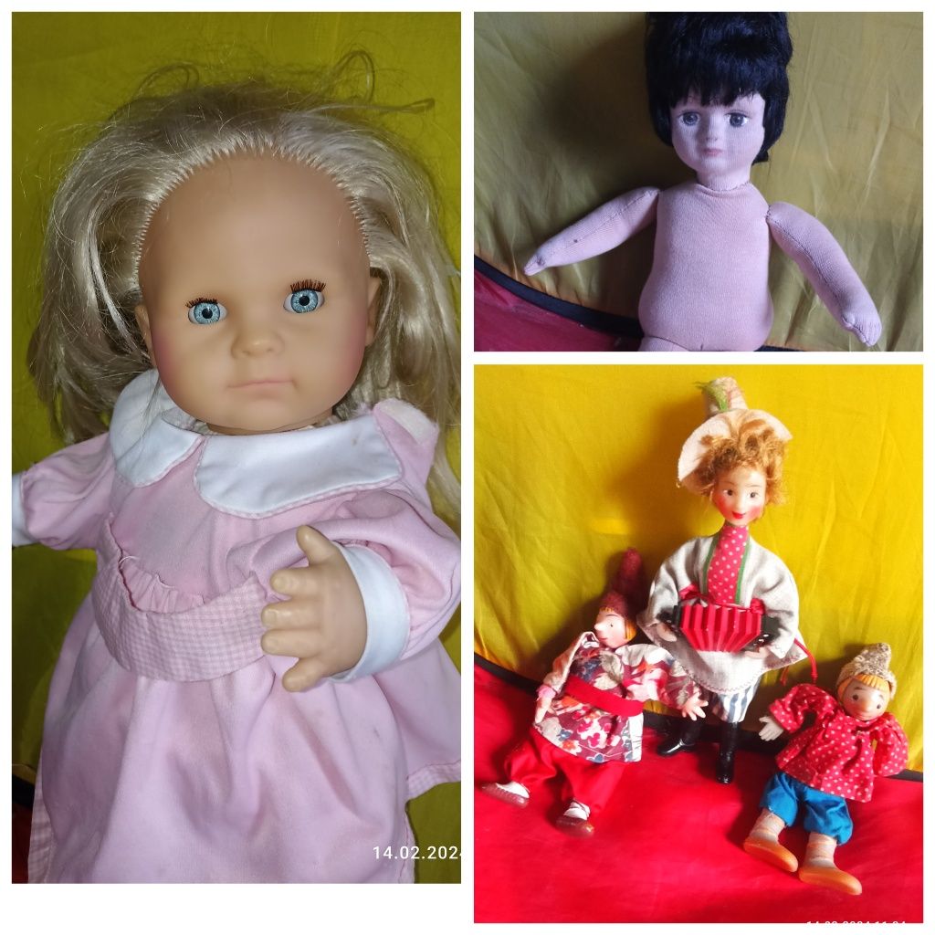 Разные винтажные куклы