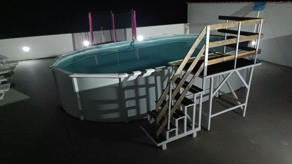 Dek para piscina