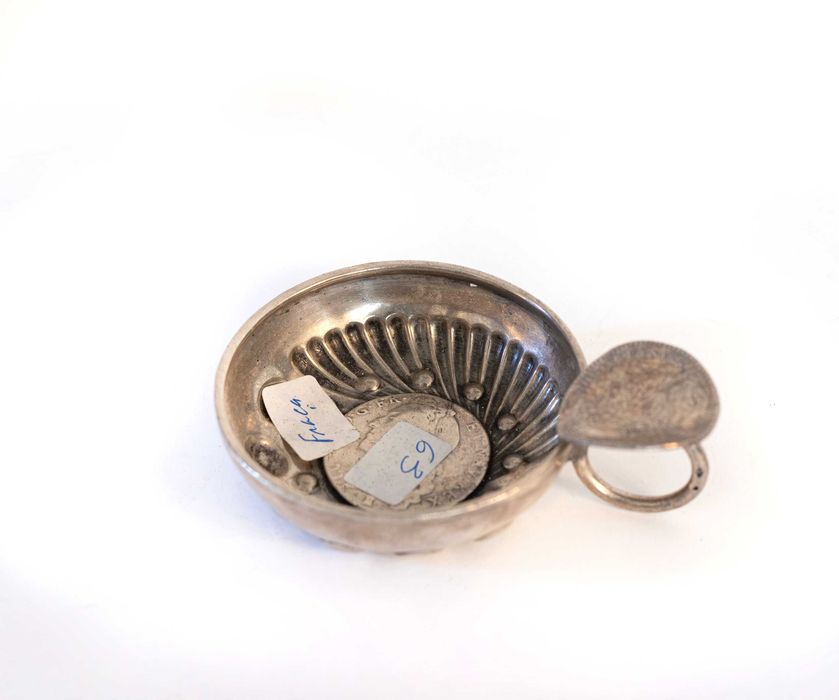 Tambuladeira tastevin prata vinho Luís XV | século XVIII