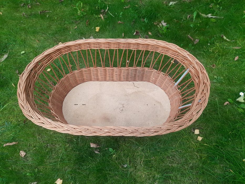 Legowisko dla kota dla psa kosz wiklinowy duży