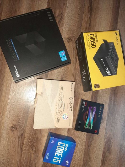 Komputer stacjonarny do gier / nauki  " i5 10400f gtx 1060 6gb amp "