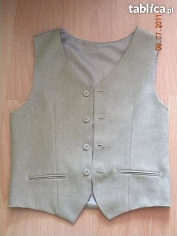 Komplet kamizelka ze spodniami