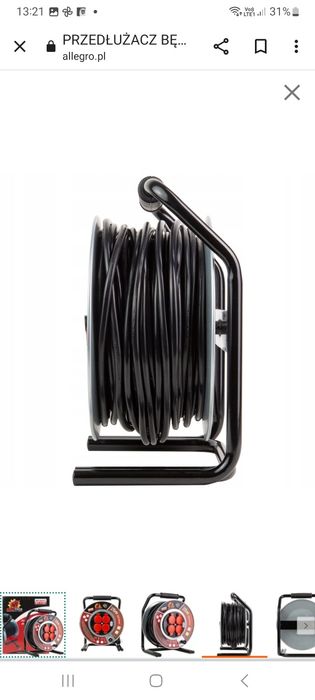 Przedłużacz bęben  25m 3x 2.5mm