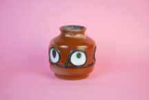 VEB Haldensleben 3041 B wazon lata 70 vintage  fat lava