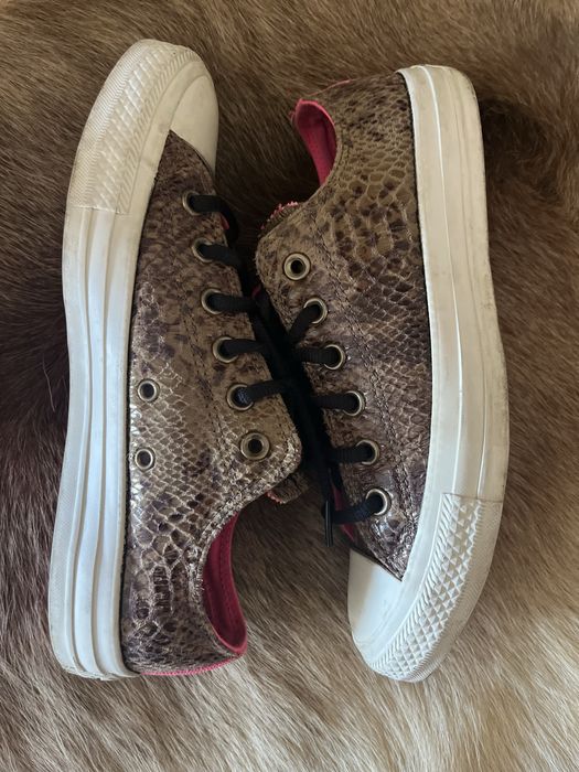Tenis All Star pele Animal Print