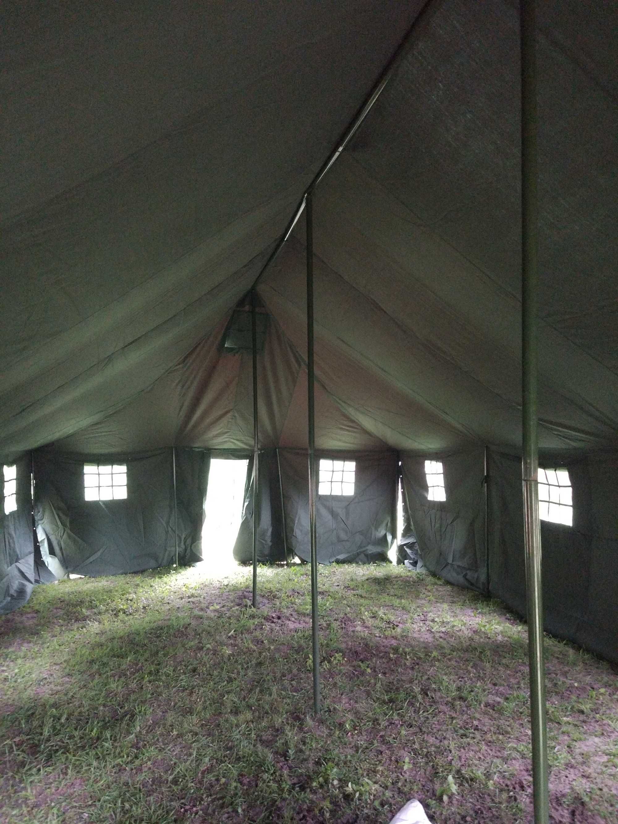 namiot wojskowy harcerski szpital hala 10/4,8 50m2