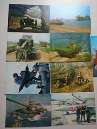 Ludowe wojsko polskie pocztówki z roku 1976