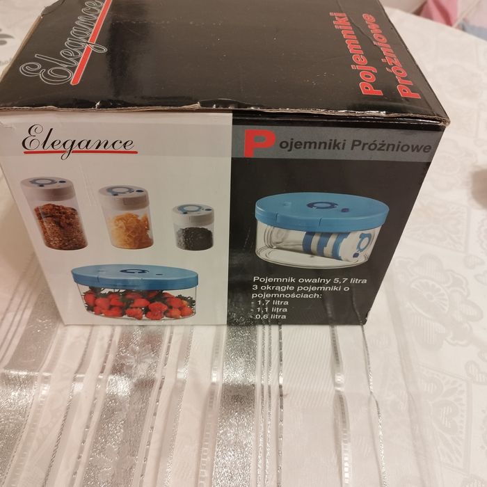 Pojemniki próżniowe