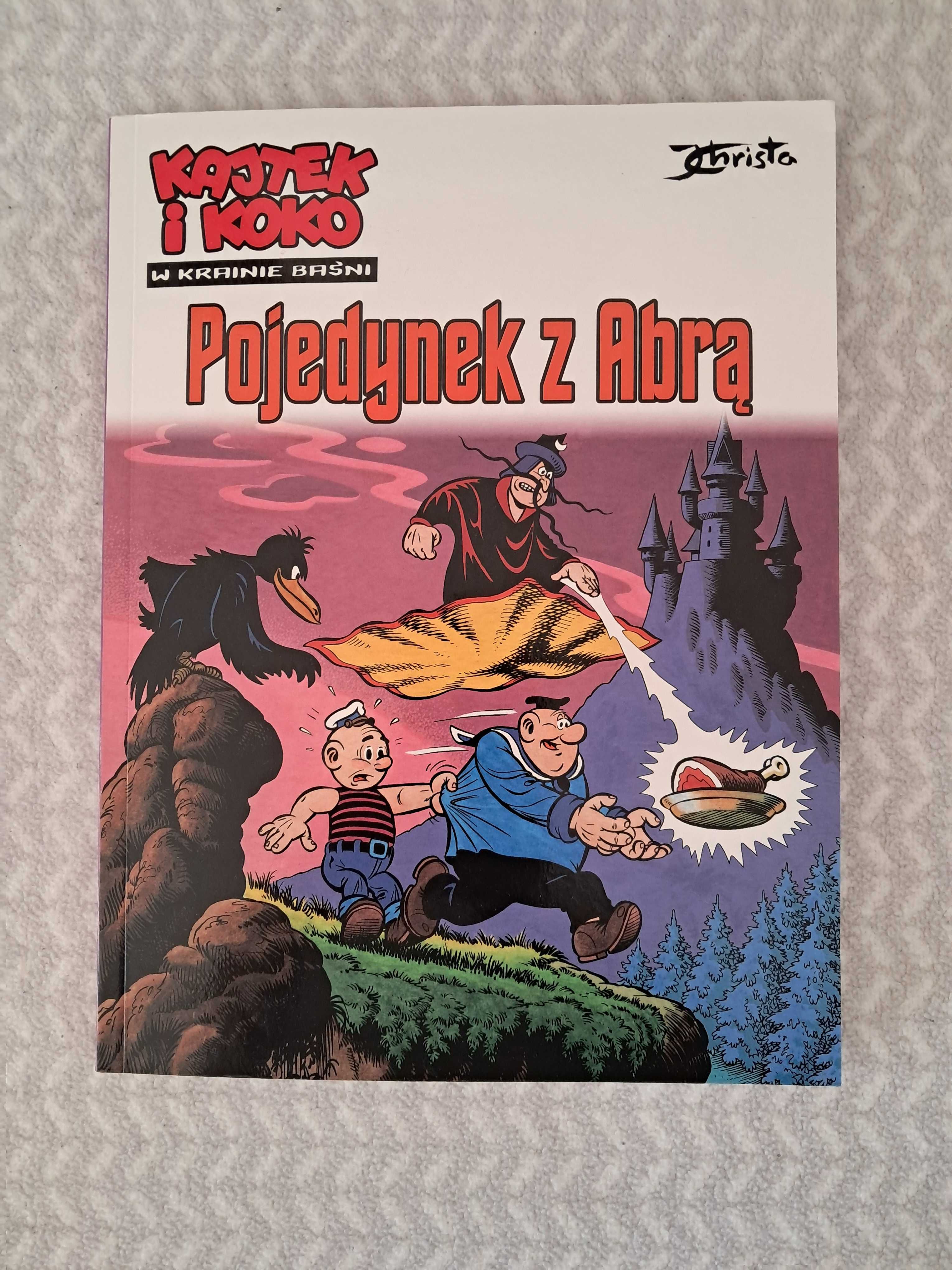Książka - komiks „Kajtek i Koko – Pojedynek z Abrą” J. Christa