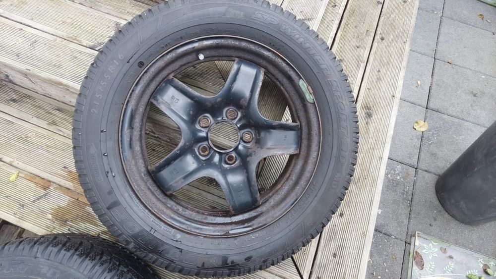 Koła zimowe Opel stalowe 16 5x110 ET39 6.5J