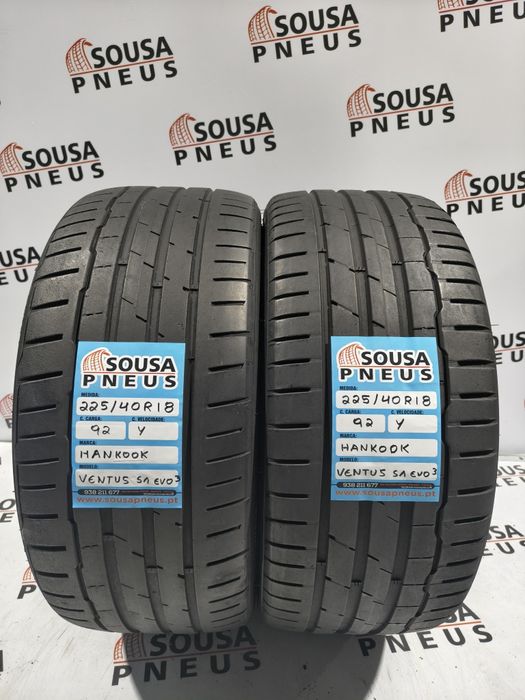 2 pneus semi novos Hankook 225-40R18 - Oferta dos portes