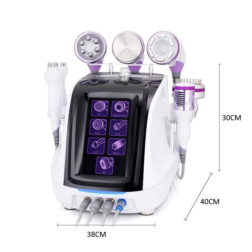 MAQUINA DE CAVITAÇÃO MULTIFUNÇÕES 8 EM 1 RADIOFREQUENCIA