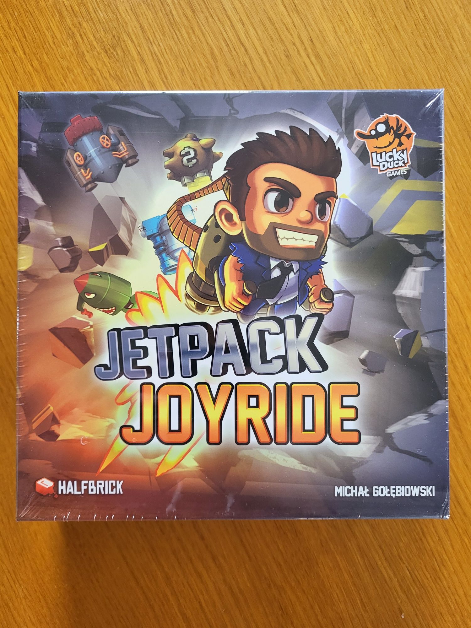 Prosta gra wyścigowa Jetpack Joyride, nowa w folii