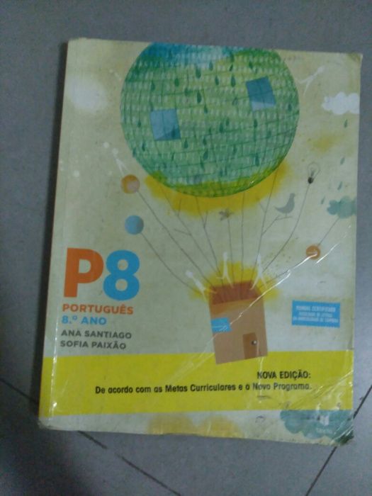 Livro de Português P8 - 8° ano