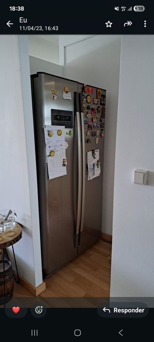 Frigorífico Americano whirlpool 5th Sense