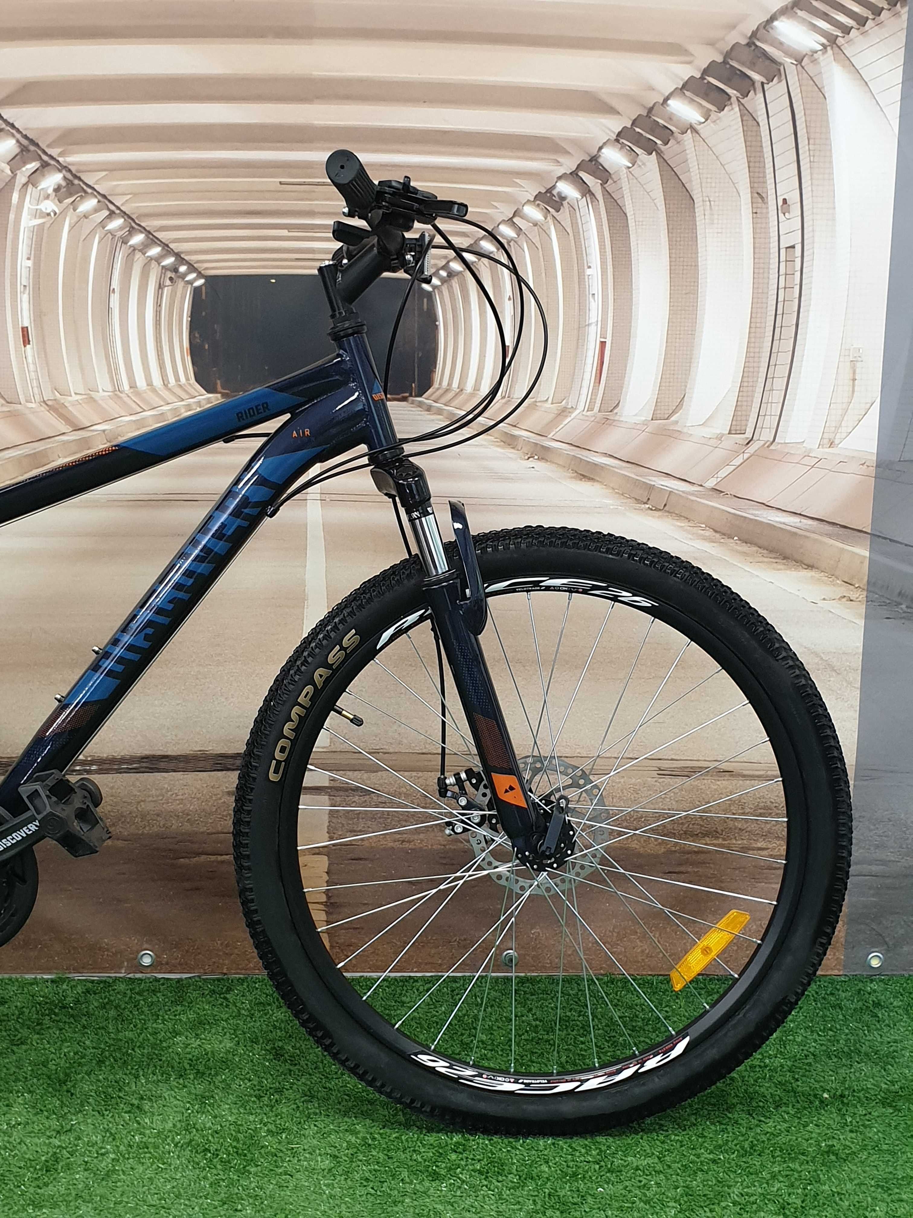 Rower górski MTB Discovery RIDER DD rama 16 cali koło 26" GRANATOWY
