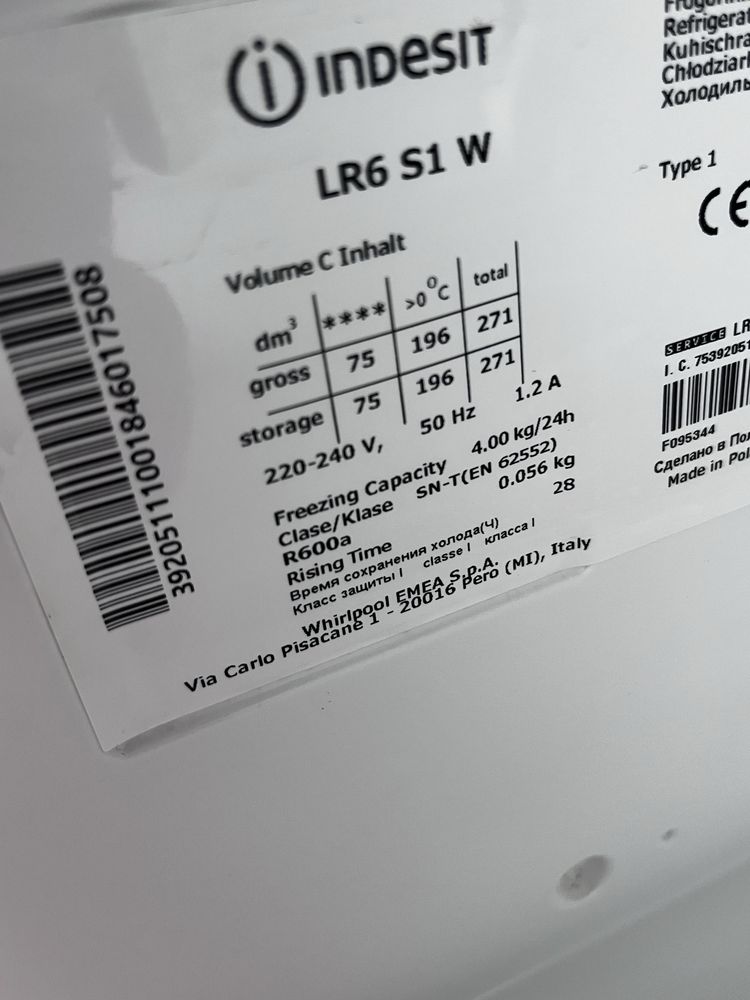 Lodówka Indesit sprawna
