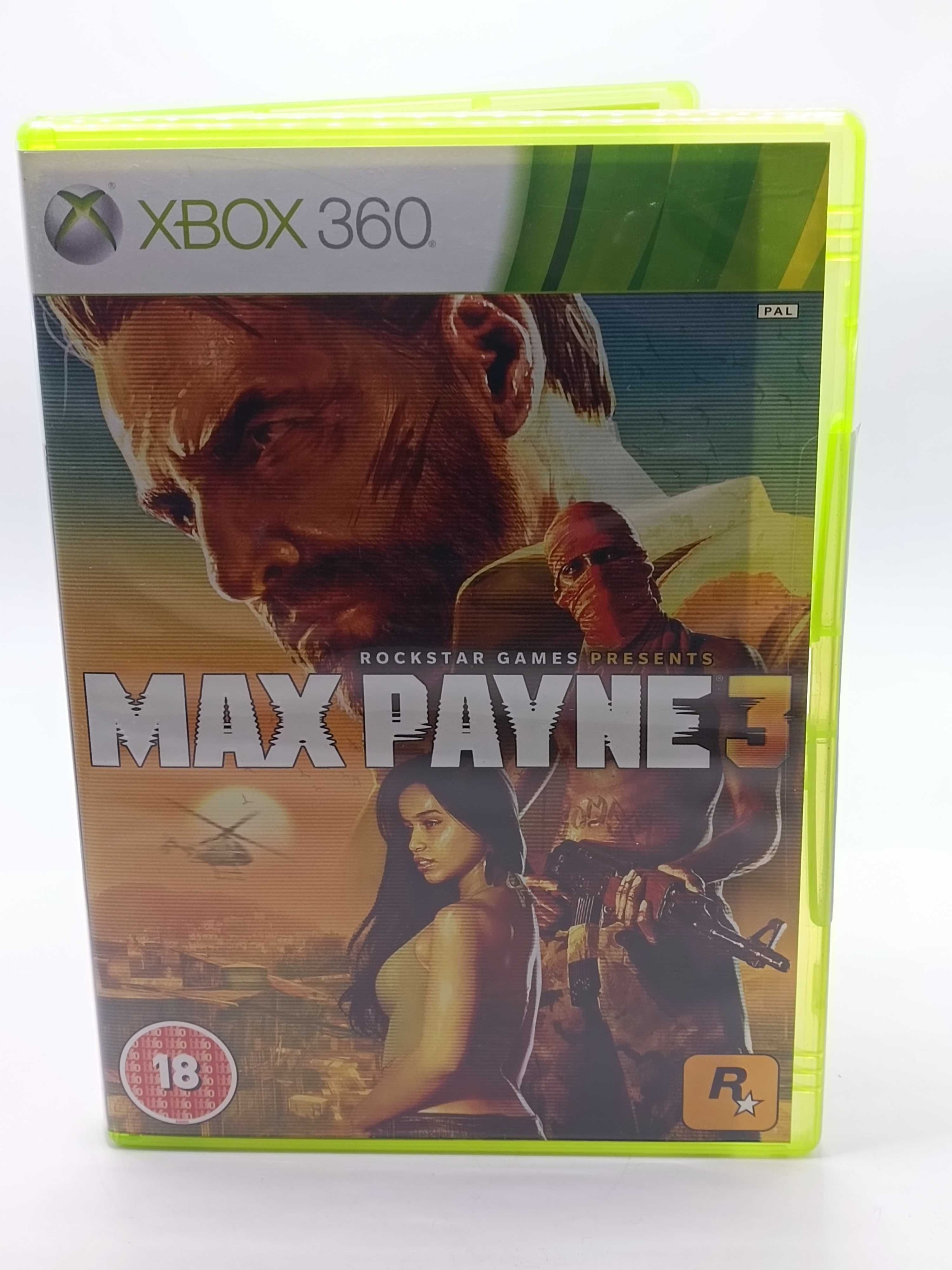 GRA Max Payne 3 Na Xbox 360 512/06/25s