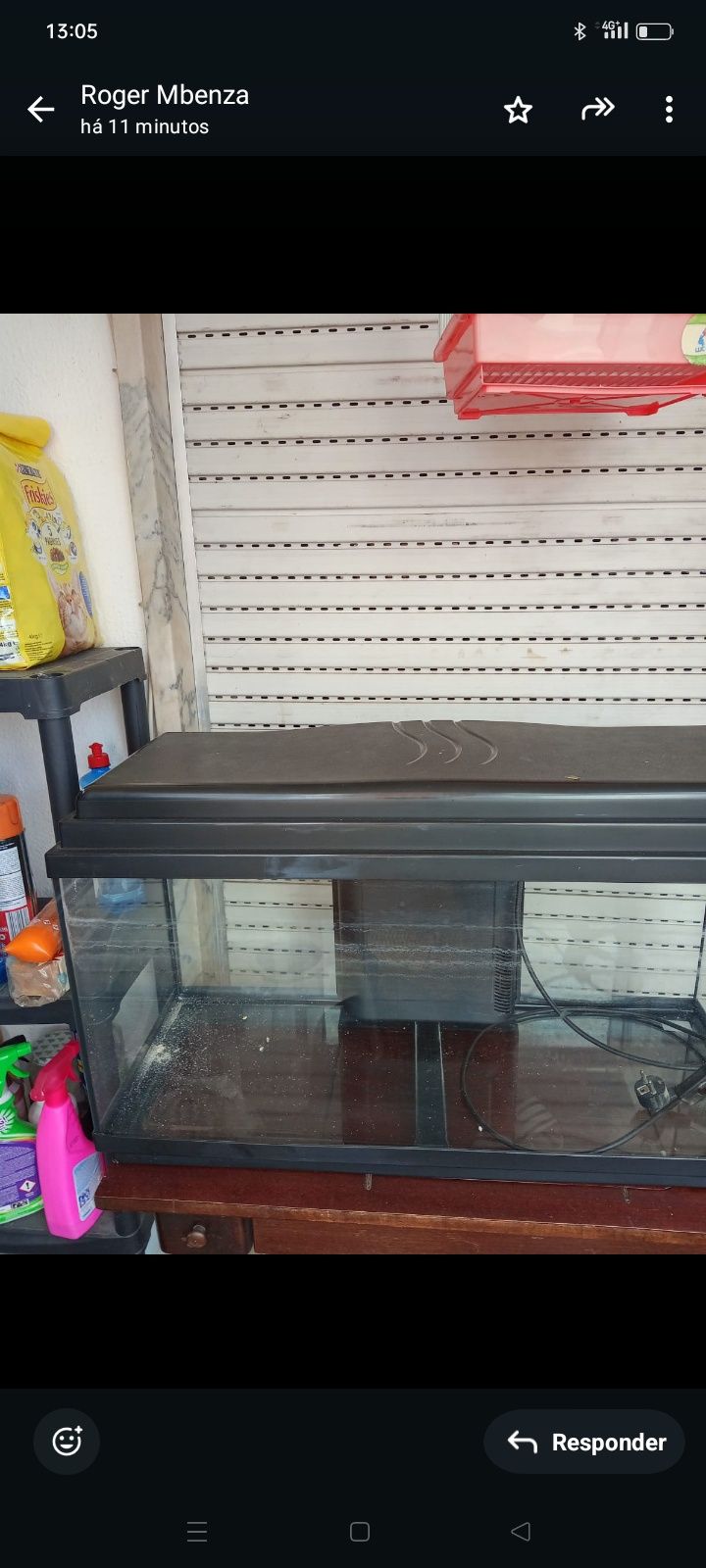 Aquário de 100 litros