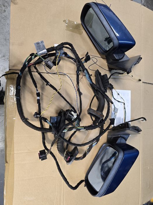 Lusterka elektrycznie składane e46 kombi sedan komplet wiazka