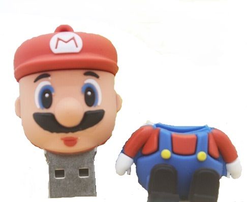 Pen Drive Super Mario 16 GB Novo