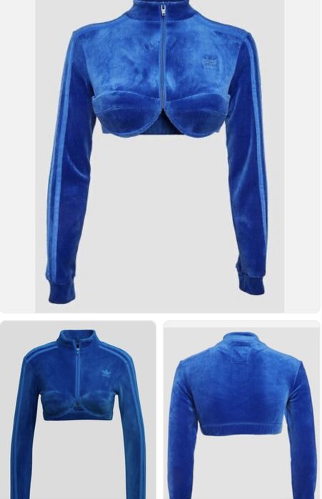 Adidas x Jeremy Scott Track Top кофта топ адідас корсетний топ