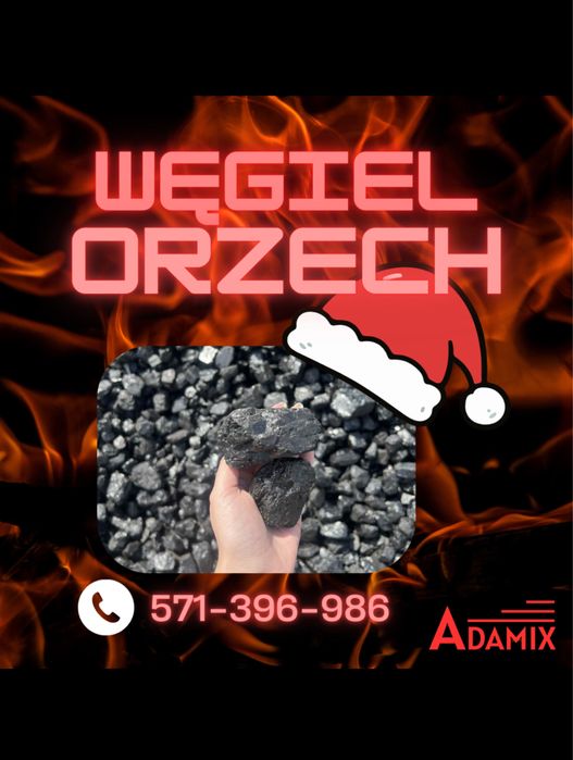 ORZECH PREMIUM Węgiel kamienny wysokokaloryczny