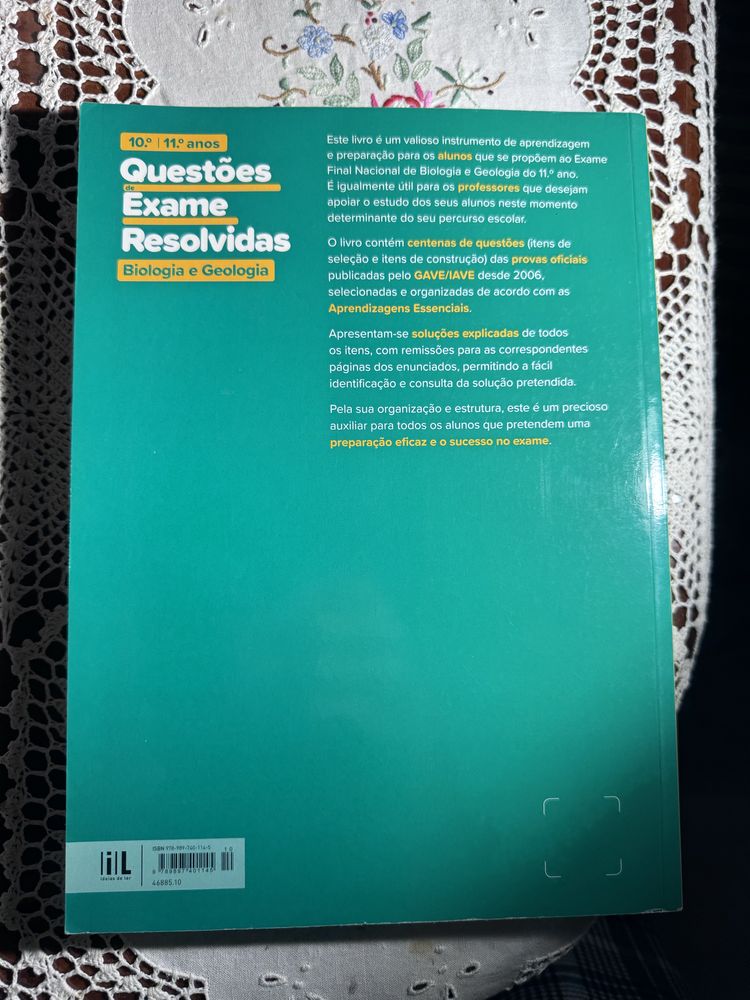 Questões de Exame Biologia e Geologia 10 e 11 ano